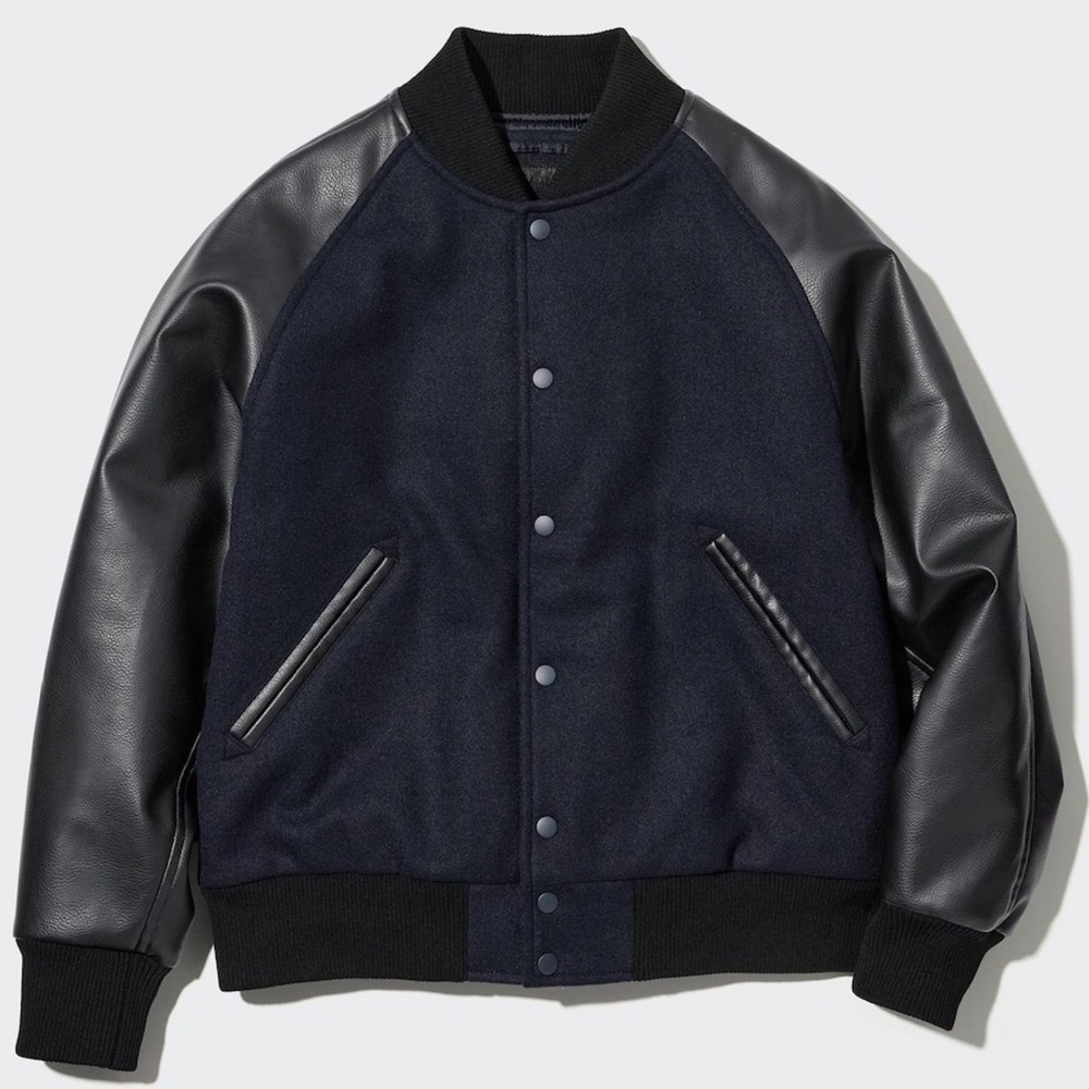 Uniqlo Varsity Jacket | Size M | Oversized style | Unisex | Preowned